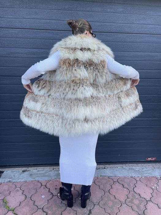 Vesta din blana naturala de lynx