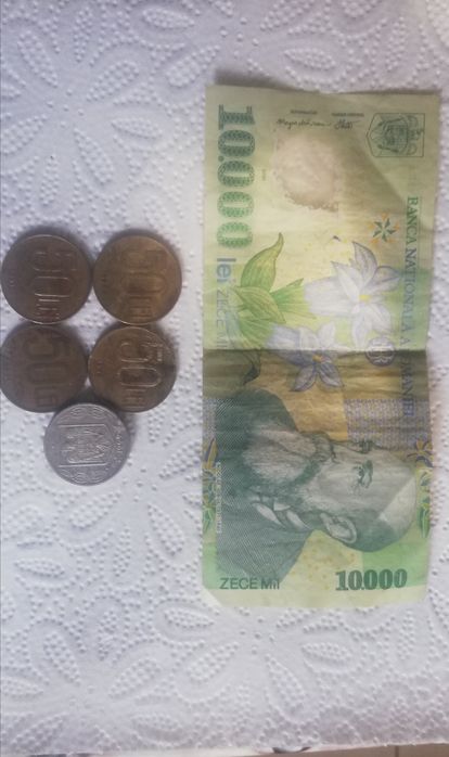 Monezi de 50 de lei vechi