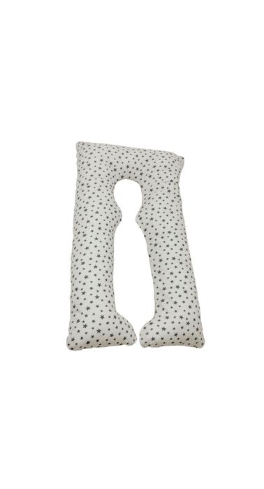 Възглавница за бременни, U-образна, Сваляща се калъфка, 100% памук