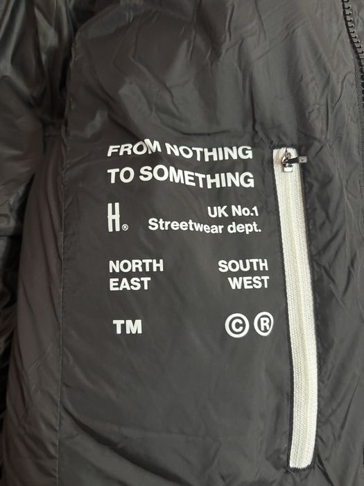 Geaca Hoodrich puffer black