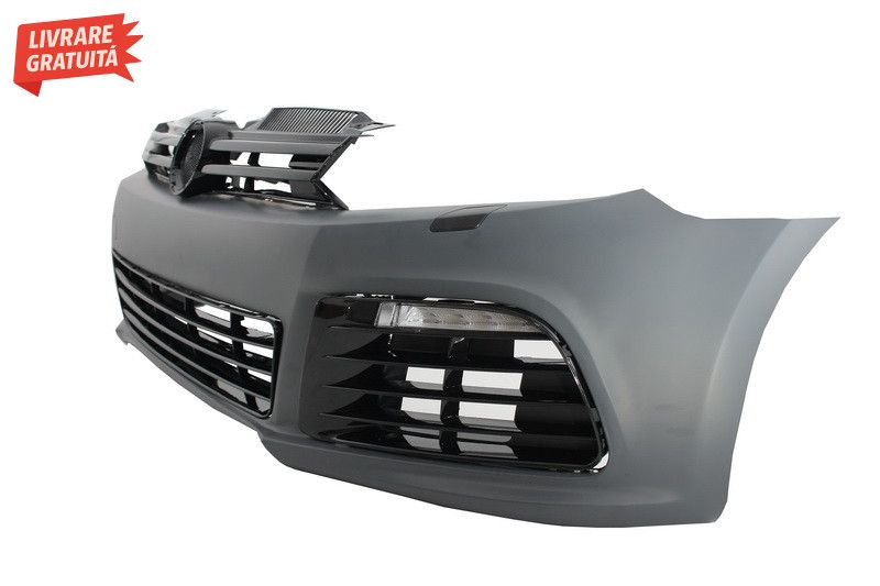 Bara Fata VW Golf VI Golf 6 (2008-2013) R20 Look cu Faruri LED Design