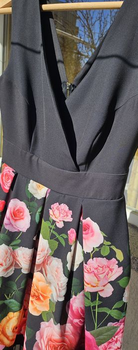 Флорална официална рокля