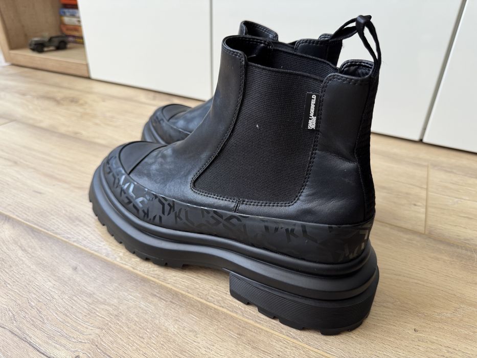 Обувки боти Karl Lagerfeld