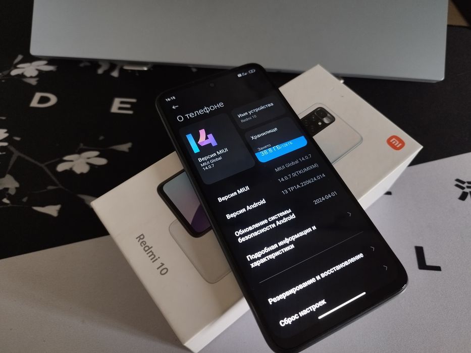 Продам Redmi 10 в ремонте не был