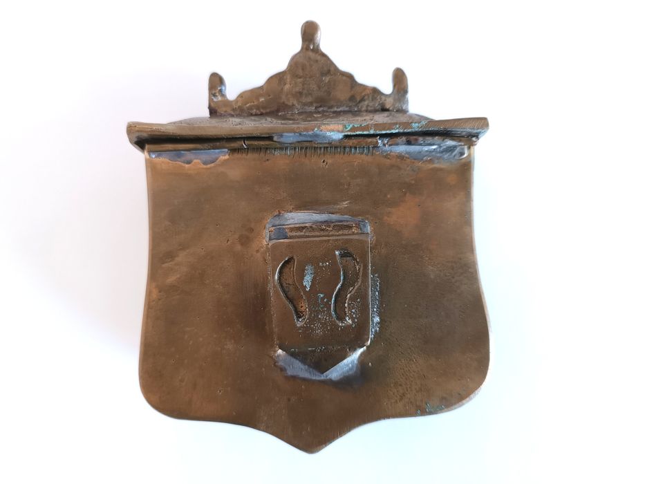 Бронзова Барутница Кутийка за Евзи Паласка Фишеклък