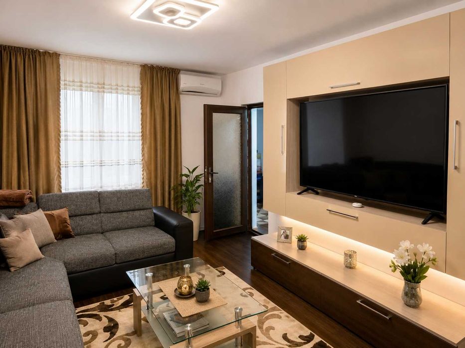 Apartament 2 CAMERE Decomandat – Complet MOBILAT – FETEȘTI GARĂ –