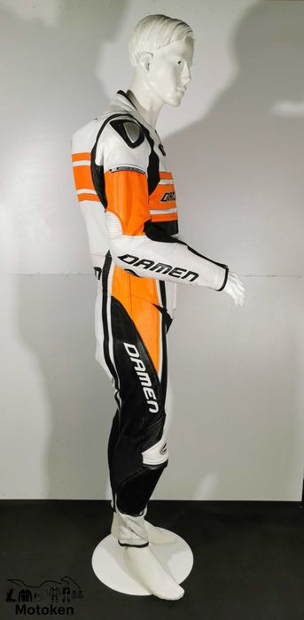 Costum moto circuit DAMEN cu cocoasa marime 50