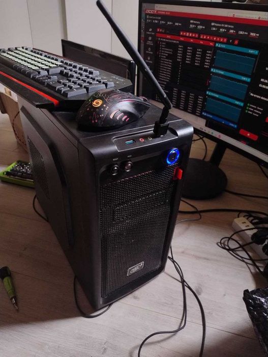 Компьютер i3-4150 + Rx 580 8Gb