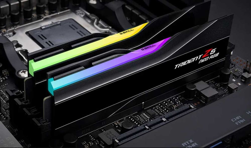 Рам памет G.SKILL Trident Z Neo RGB 32GB (2x16GB) DDR5 6000MHz Intel XMP / AMD EXPO