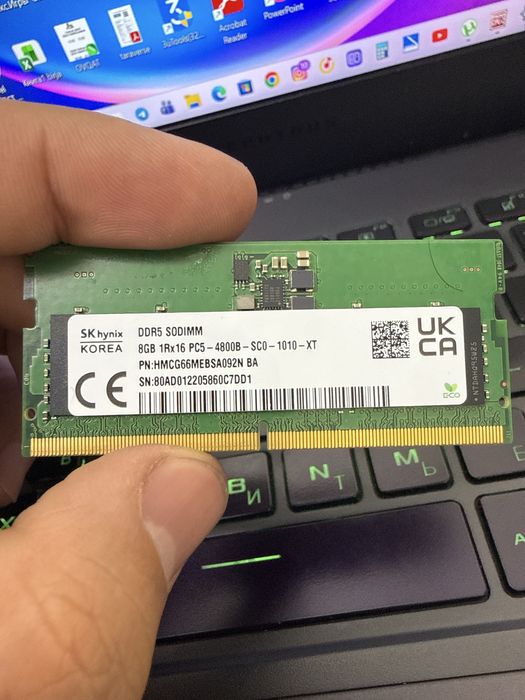 Ddr5 8gb SOMID 4800gz