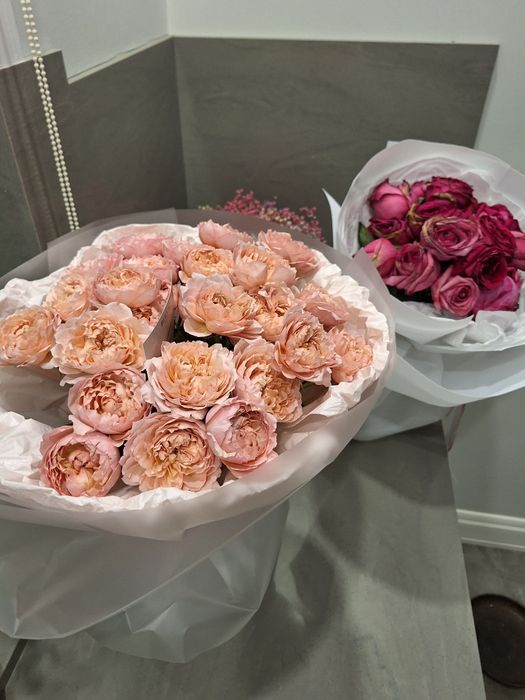 Букет из нежных роз