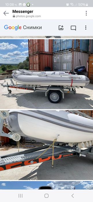 Продавам надуваема лодка "Zodiac"