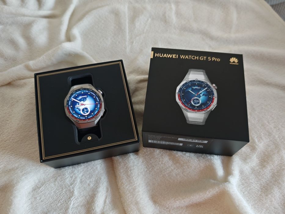 Huawei Watch GT 5 Pro, 46MM, Titanium Case, Titanium Strap