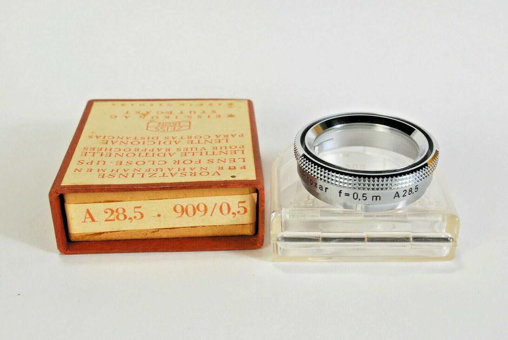 Zeiss Ikon - Proxar - f- 0, 5 m , A 28, 5 - Обектив за близък план
