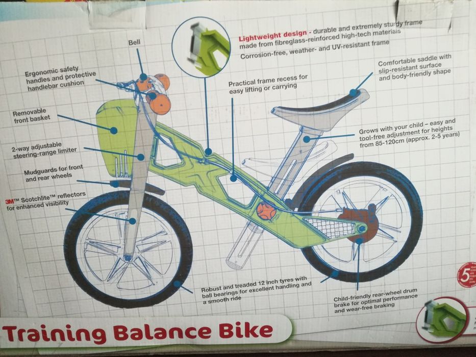 Колело за Баланс - като Ново