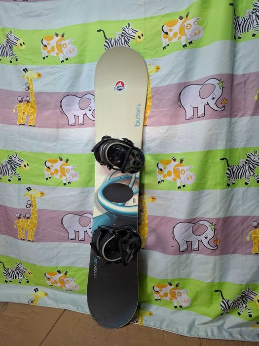 Placa snowboard Burton Cruzer 140 cm cu legaturi Burton incluse