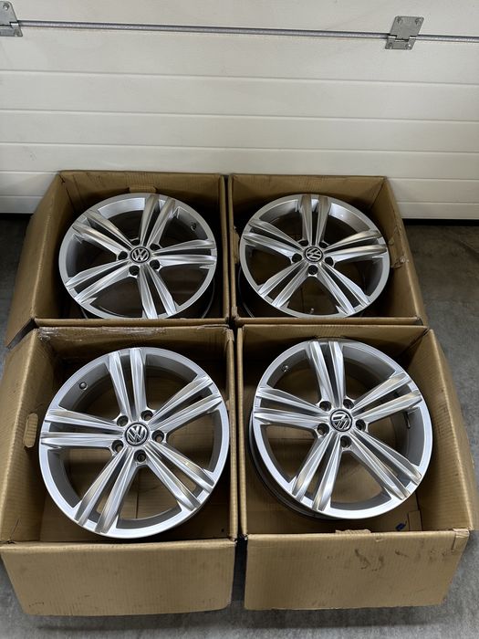 Jante 18 ORIGINALE Volkswagen Tiguan R-Line Passat B8 Arteon CC Kodiaq