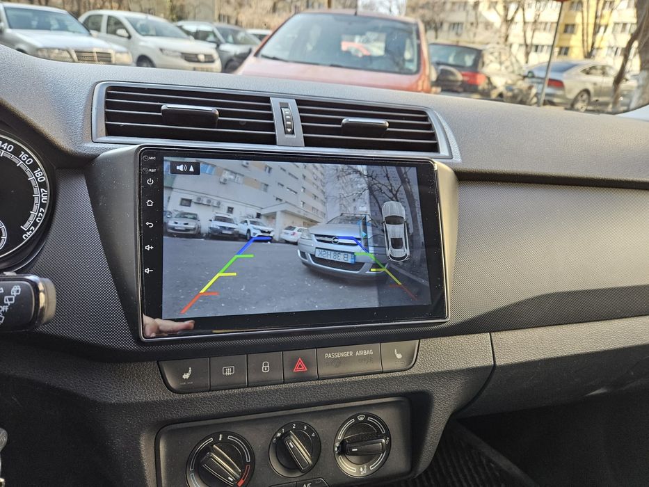 Navigație dedicată Skoda Fabia 3 WiFi BT Waze YouTube Maps