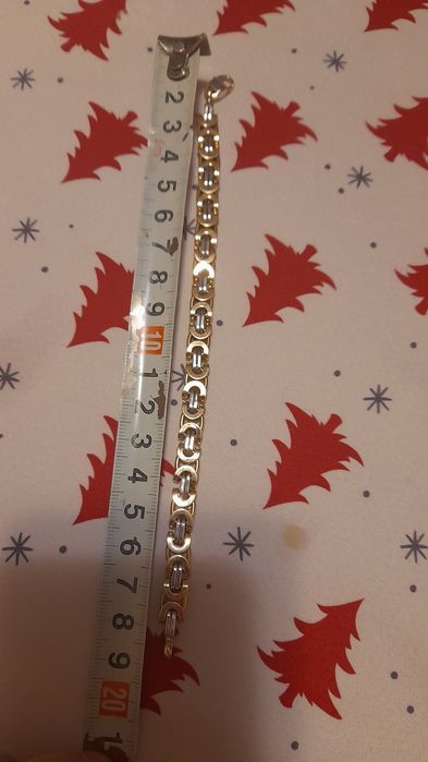 Мъжки златен ланец  и гривна НОВИ