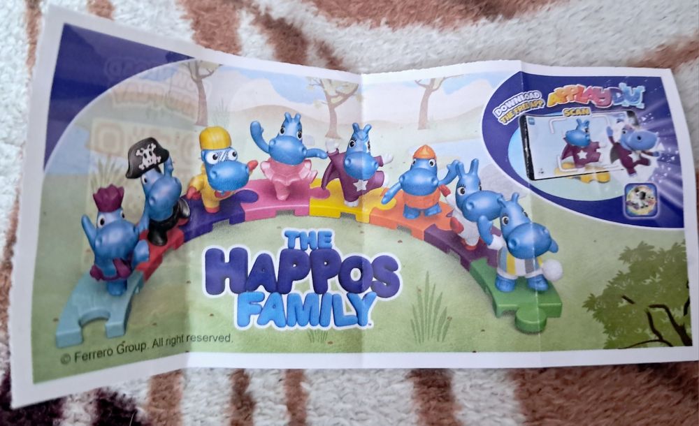 Бегемоты Киндер 2025г