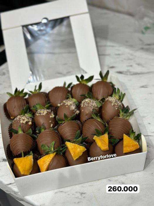 Клубника в шоколаде