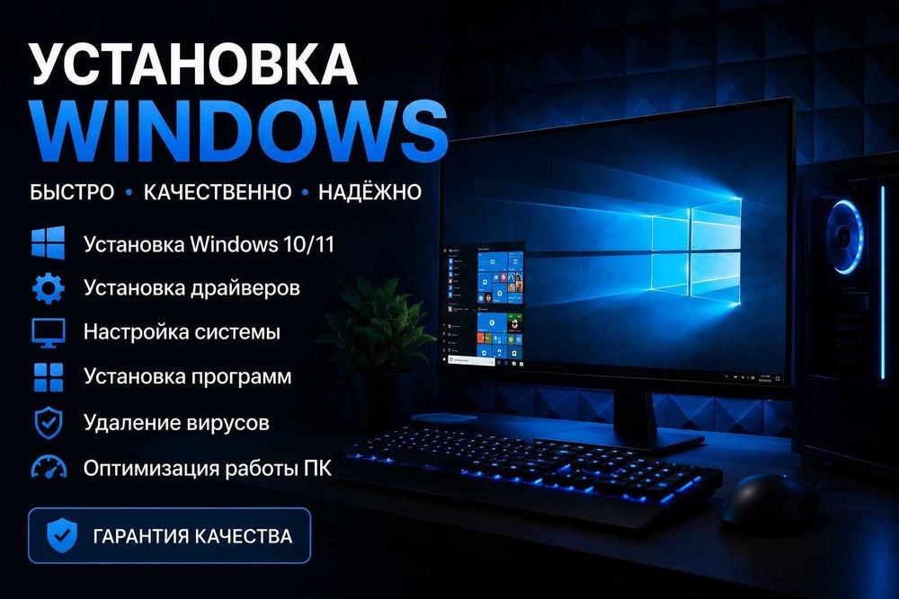 Установка и настройка Windows 11