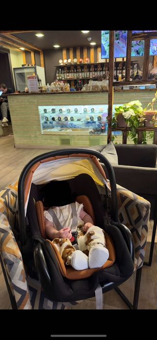 Коляска детская +автолюлька