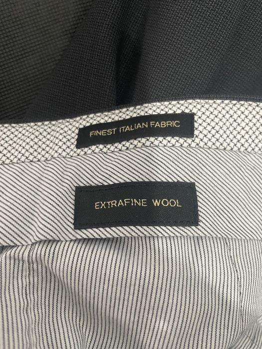 Costum lana extrafina Massimo Dutti