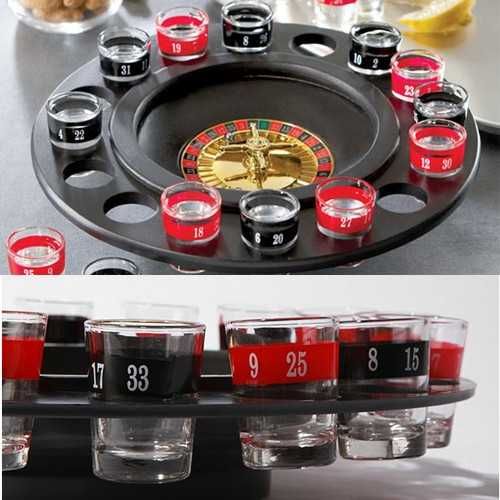 Рулетка с чашки – игра с 16 шотове, гарантирано незабравимо парти