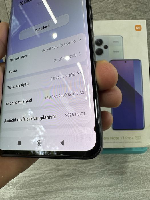 Redmi note13 pro+ 5g 12/512 gb