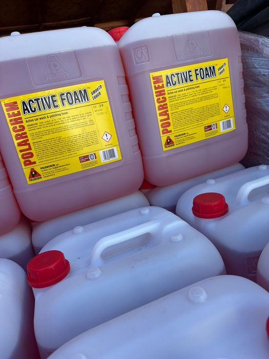 Spuma activa BIO POLARCHEM 23kg-1L+100L apa-Spuma gel fara soda.