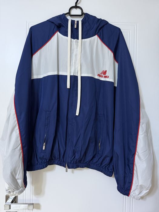 Горнище с качулка Miu Miu New Balance