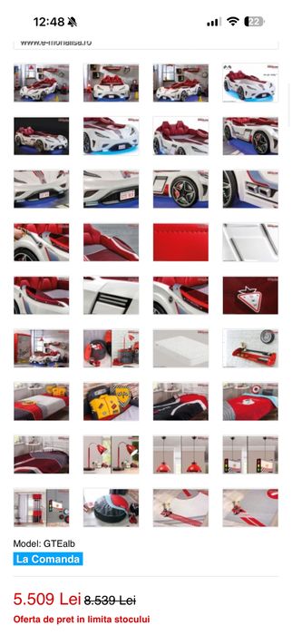 Pat copii masinuta racing