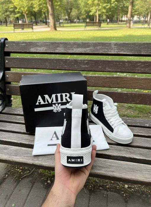 Adidasi AMIRI Court - Ghete Premium - Full Box