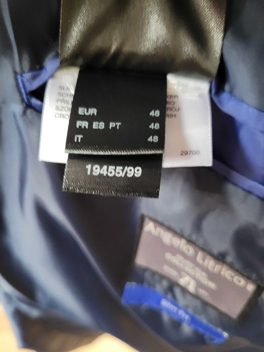 Costum de haine barbati, C&A, Angelo Litrico, Bleumarim Marimea M