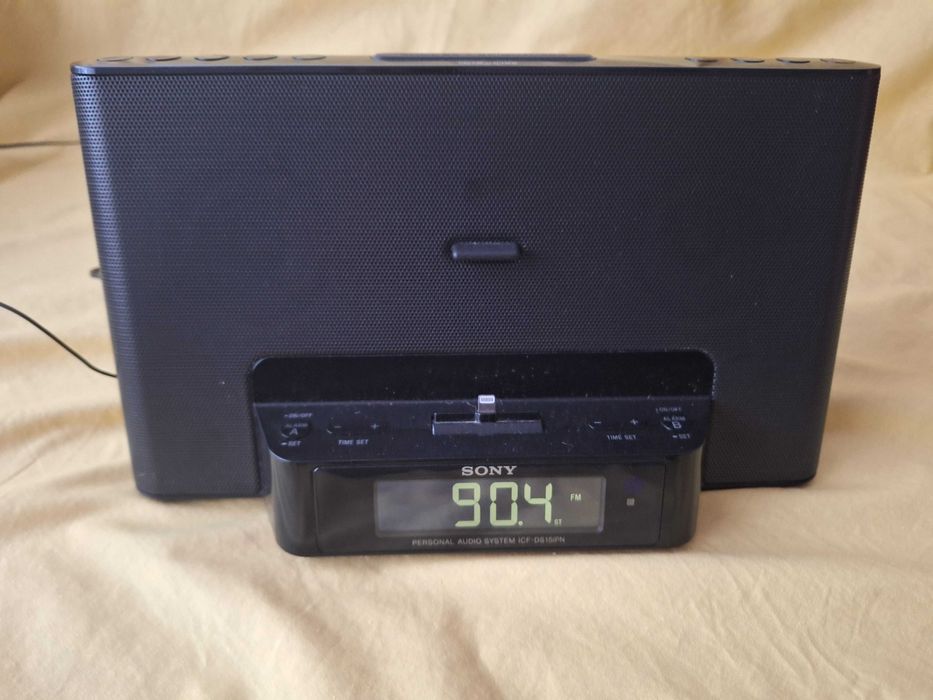 Dock Sony  Radio Ceas Deşteptător iPod iPhone