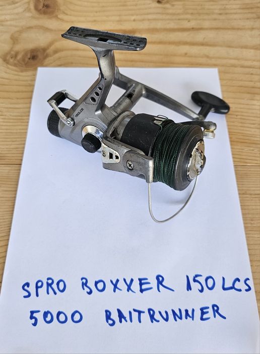 Mulineta crap Mulineta SPRO Boxxer 150lcs cu baitrunner stare foarte b