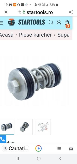 Karcher .720m din aluminiu complect