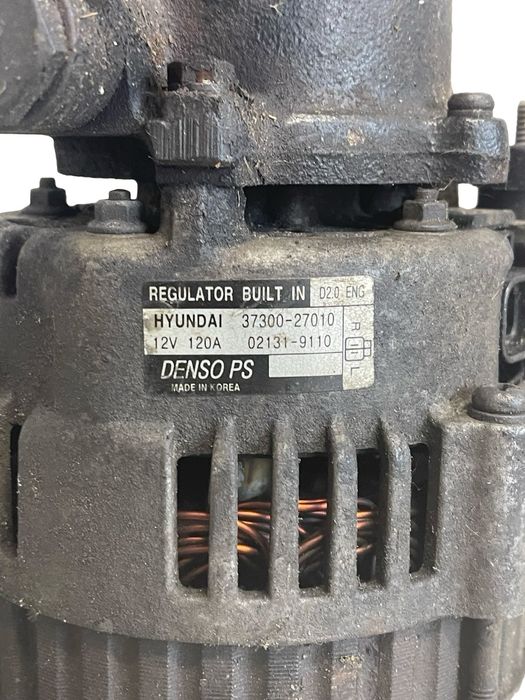 Alternator Hyundai Santa Fe I Sm 2000 - 2006 2.0 Crdi D4Ea 37300-27010