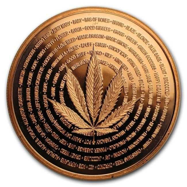 Медни монети 1 унция фина мед ADVP
Канабис
