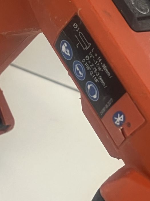 Hilti BX 3 L pistol batut cuie beton metal