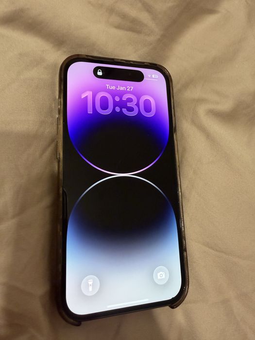 Iphone 14 Pro 256 GB Deep Purple, Като нов с MagSafe Apple Case