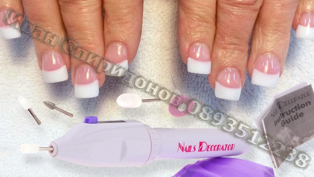 Електрическа пила за нокти /декоратор 5 в 1/ и ПОДАРЪК батерии