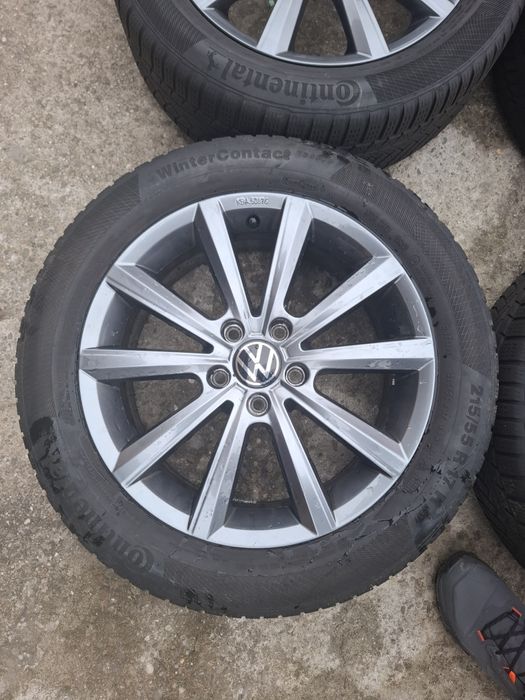 Jante aliaj 17 inch originale VW 5x112 passat octavia leon tiguan eos