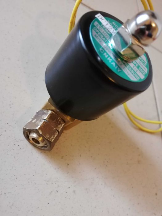 Electrovalva rulota 12V gaz NC caravana camping