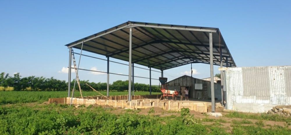 Vând hale metalice conform proiectului dvs lucrăm fără avans