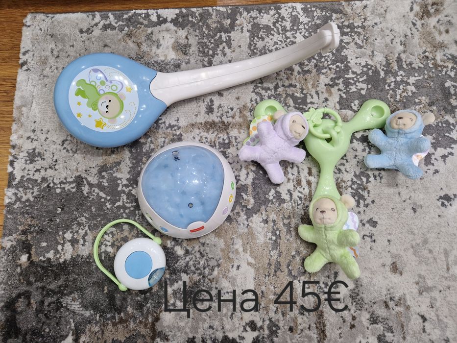 Въртележка за кошара Fisher price