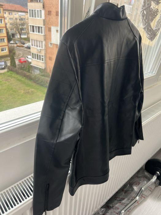 Geaca piele barbati