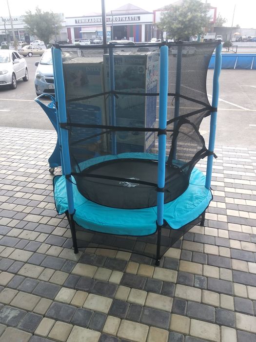 Батут каркасный-144x120см. Доставка и установка бесплатно