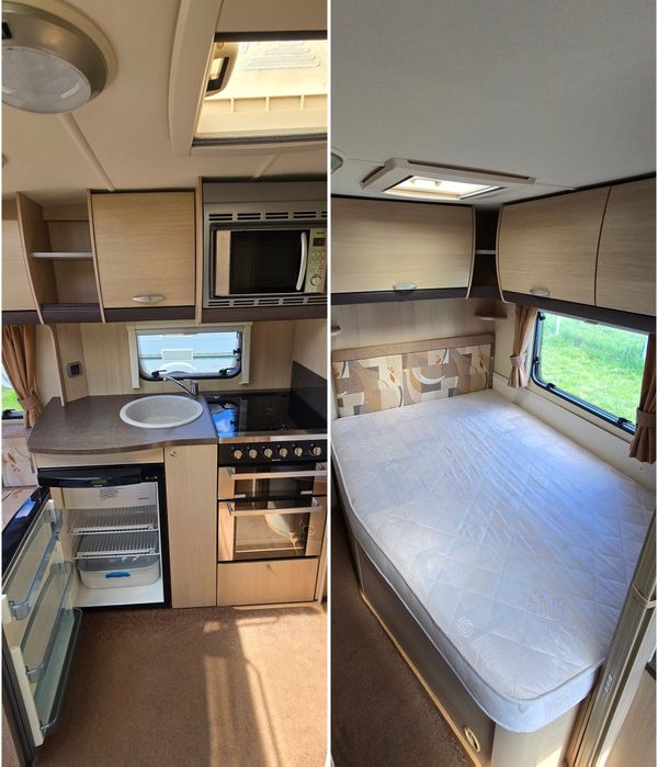 Rulota Sterling Europa 550, 2010, Pat Fix, Cabina Dus, Off Camping, 2 zone